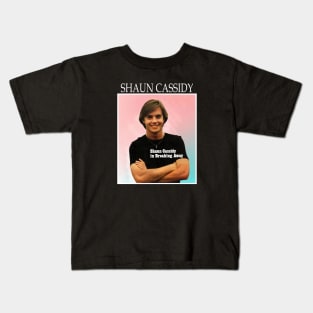 Shaun Cassidy Black Kids T-Shirt